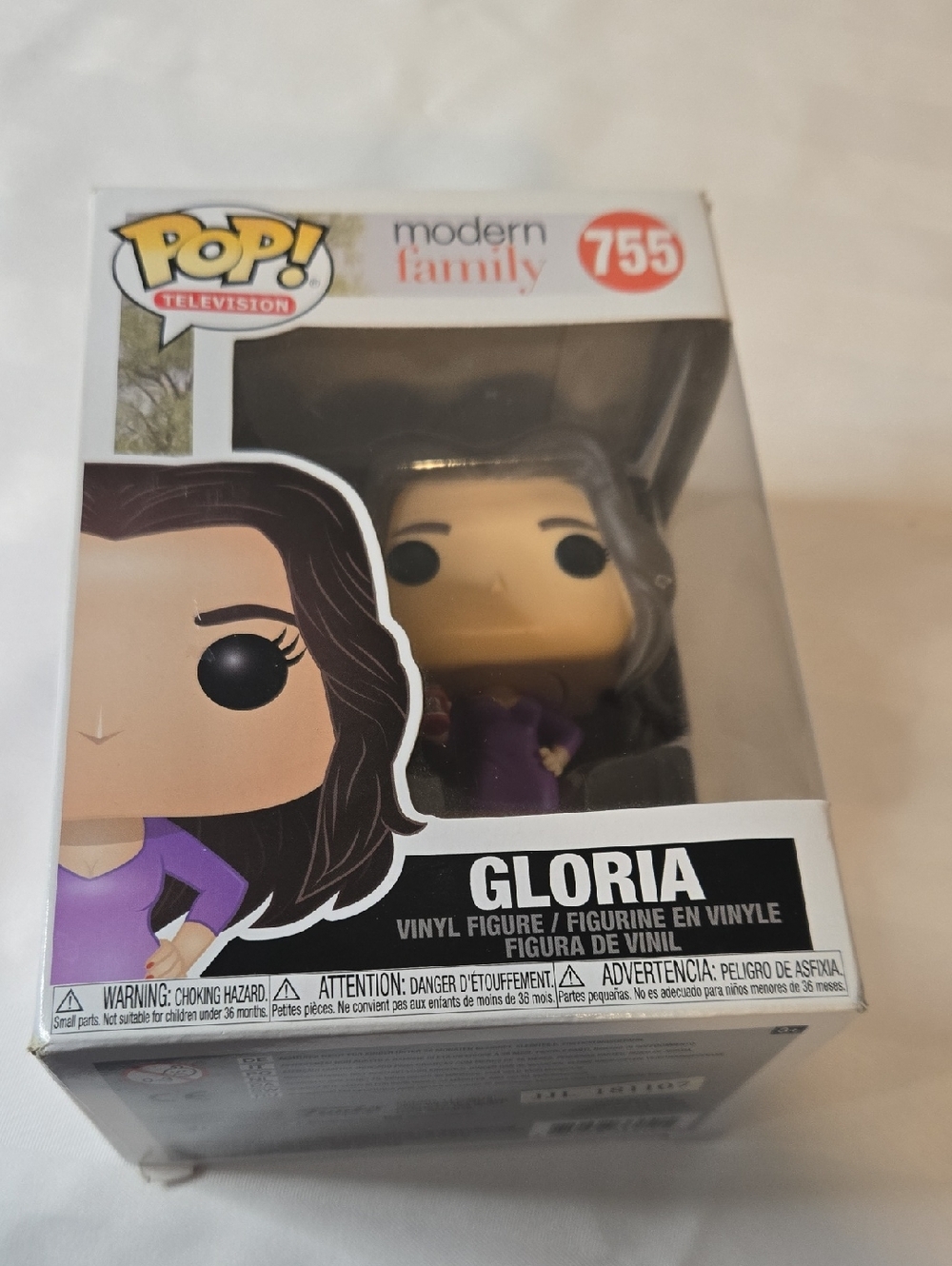 Funko Pop! Modern Family Gloria Vinyl Figure Purple